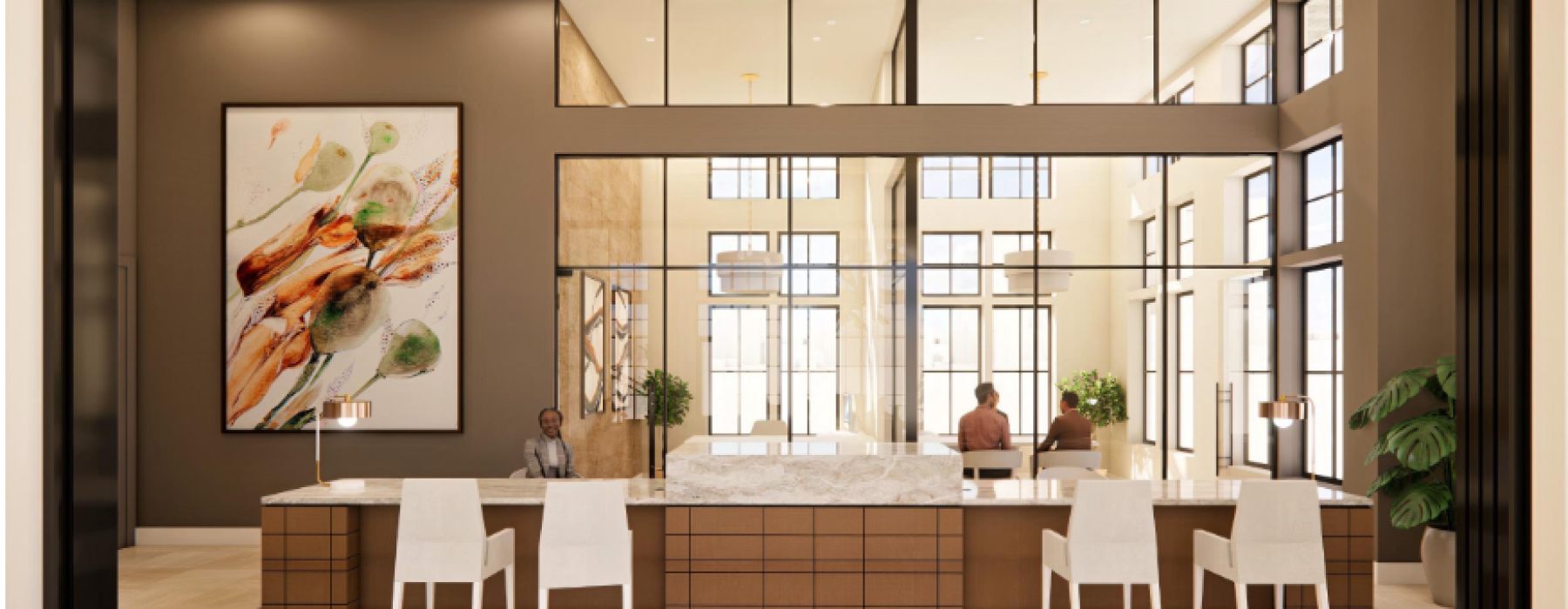 The Rowan leasing office in Oviedo, Florida